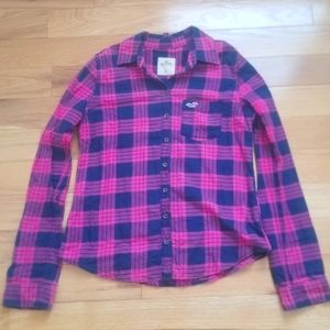 Hollister flannel shirt